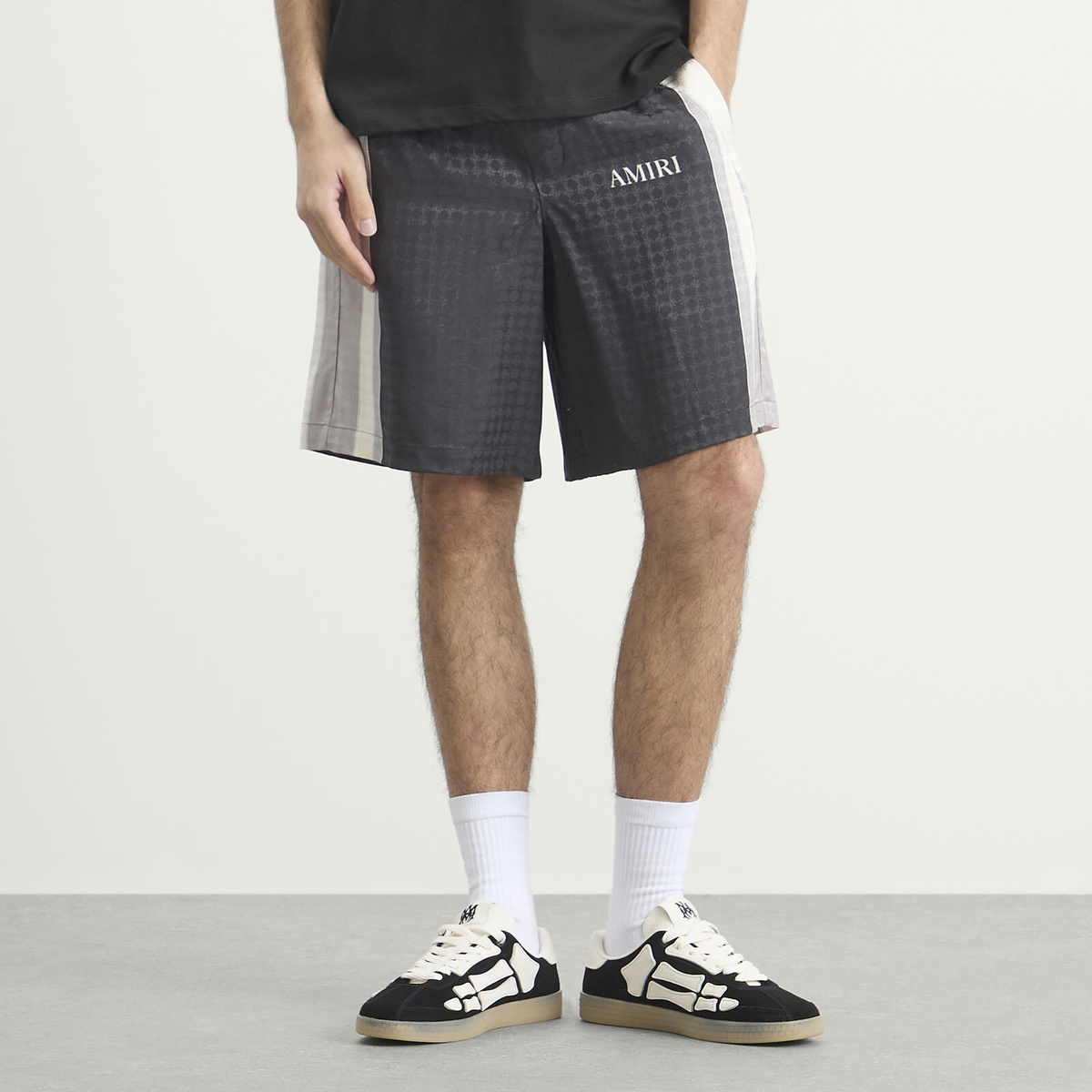 AMIRI Men's MA Quad Panel Shorts in Black Amiri
