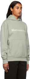 adidas x Humanrace by Pharrell Williams SSENSE Exclusive Humanrace Tonal Logo Hoodie