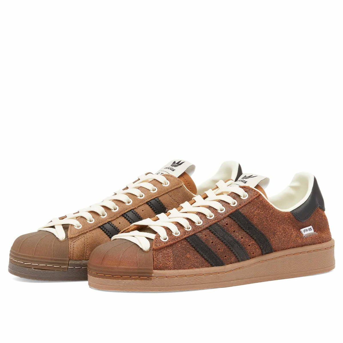 Adidas x SFTM Superstar 82 Sneaker in Toast adidas