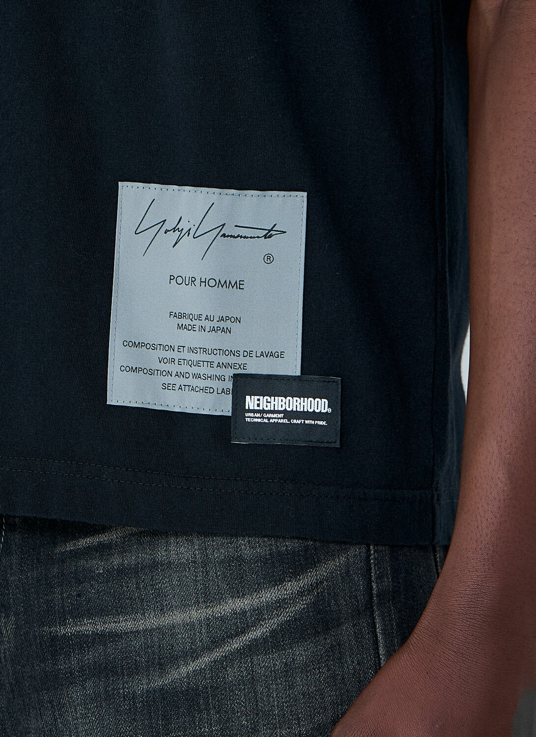 Yohji Yamamoto x Neighborhood Cotton T-Shirt