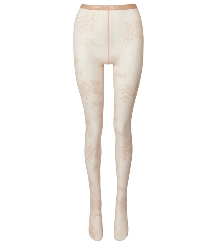 Photo: Valentino Floral tights