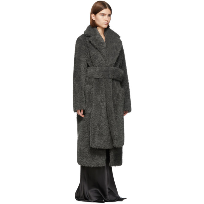 Helmut lang best sale faux fur coat