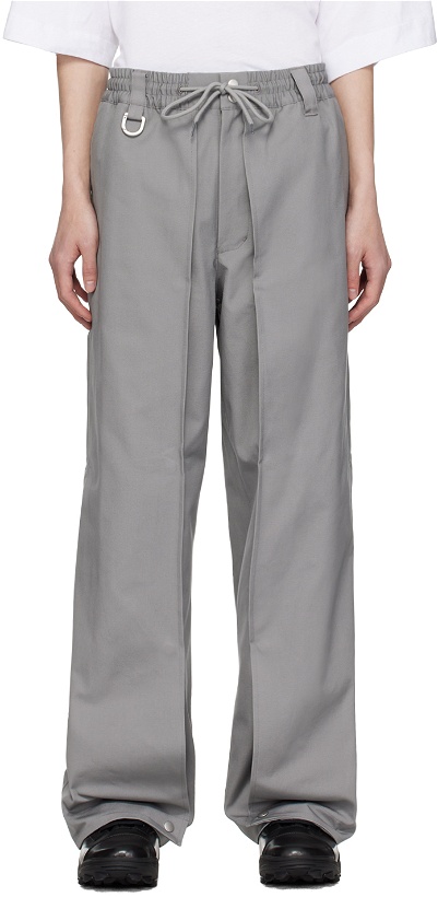 Photo: Y-3 Gray Workwear Trousers
