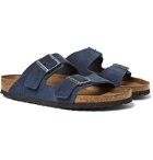 Birkenstock - Arizona Suede Sandals - Blue