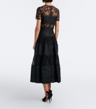 Elie Saab Lace midi dress