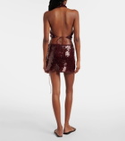 Oséree Marylin sequined miniskirt