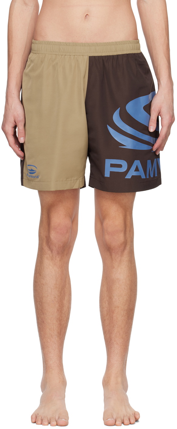 Perks and Mini Brown Twenty Four Swim Shorts