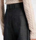 Altuzarra Jess cotton and silk wide-leg pants