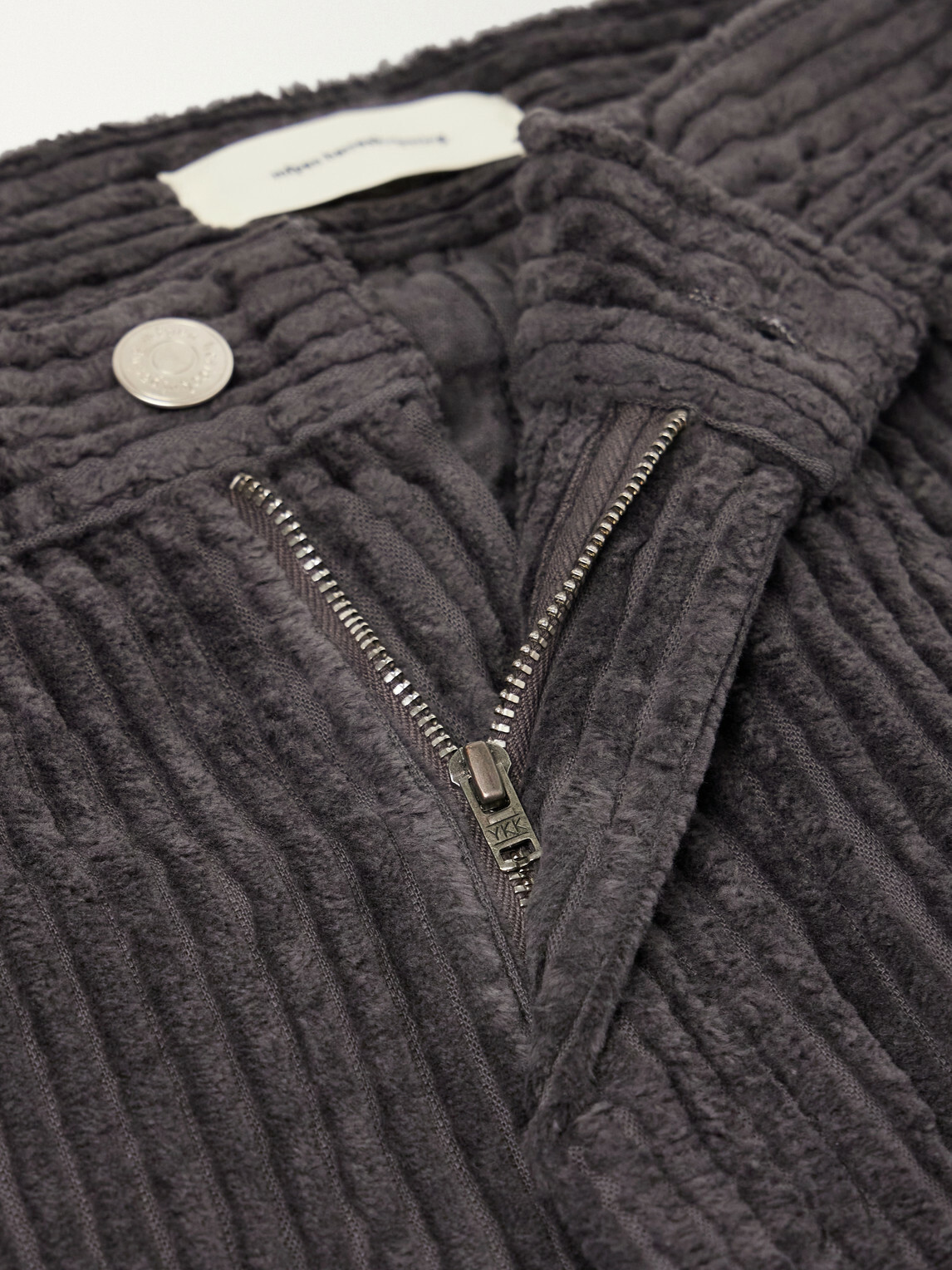 mfpen - Generation Straight-Leg Cotton-Corduroy Trousers - Gray