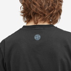 Stone Island Men's Logo T-Shirt in Black