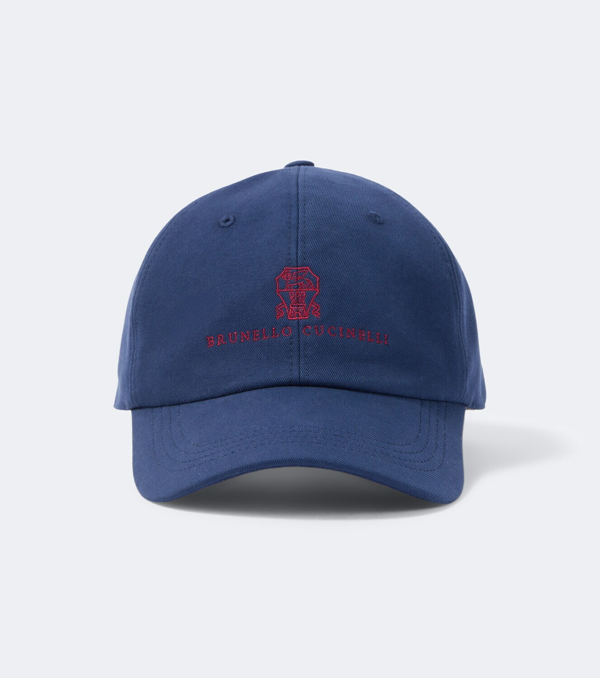 Brunello Cucinelli Logo cotton canvas baseball cap Brunello Cucinelli
