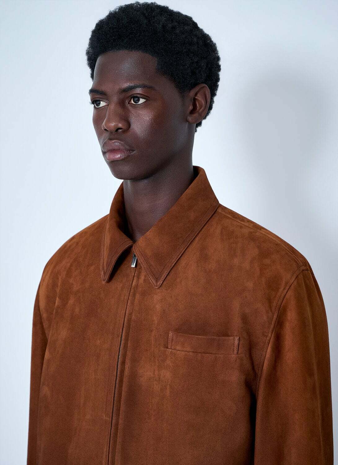 Miu Miu Suede Zip Jacket