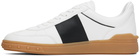 Valentino Garavani White & Black Upvillage Low-Top Sneakers