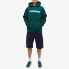 Butter Goods Men's Embroidered Cubes Hoody in Forest Green