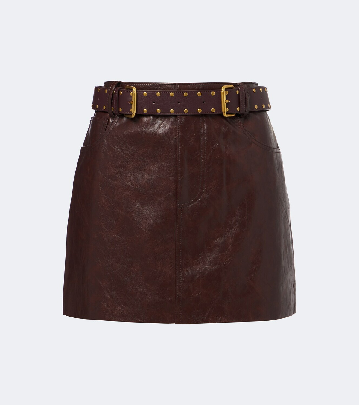 Xu Zhi Belted miniskirt