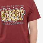 Brain Dead Men's Nucleogenesis T-Shirt in Maroon