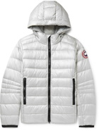 Canada Goose - Crofton Slim-Fit Recycled Nylon-Ripstop Hooded Down Jacket - Silver