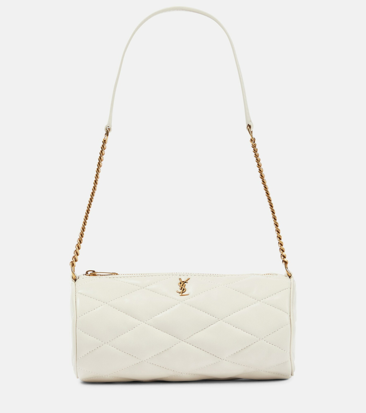 VIP【送料関税込】Saint Laurent SADE MINI LEATHER SHOULDERBAG Sade Mini quilted leather shoulder bag in black - Saint