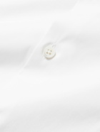 Theory - Sylvain Slim-Fit Cotton-Blend Poplin Shirt - White