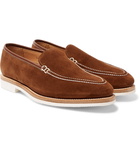 George Cleverley - Riviera Suede Loafers - Men - Brown