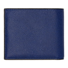 Valextra Blue 6CC Wallet
