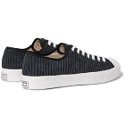 Converse - Jack Purcell OX Rubber-Trimmed Corduroy Sneakers - Black