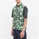 Adsum Men's Printed Camp Hero Vest in Green Liquid Print