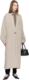 LISA YANG Beige 'The Amie' Coat