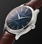 Baume & Mercier - Clifton Baumatic Automatic Chronometer 40mm Stainless Steel and Alligator Watch, Ref. No. M0A10517 - Blue