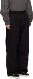 Undercoverism Black Four-Pocket Trousers