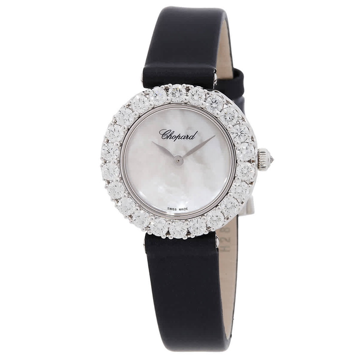Photo: Chopard L'Heure Du Diamant Hand Wind Diamond Mother of Pearl Dial Ladies Watch 13A178-1101