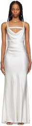 NUÉ White Venus Maxi Dress
