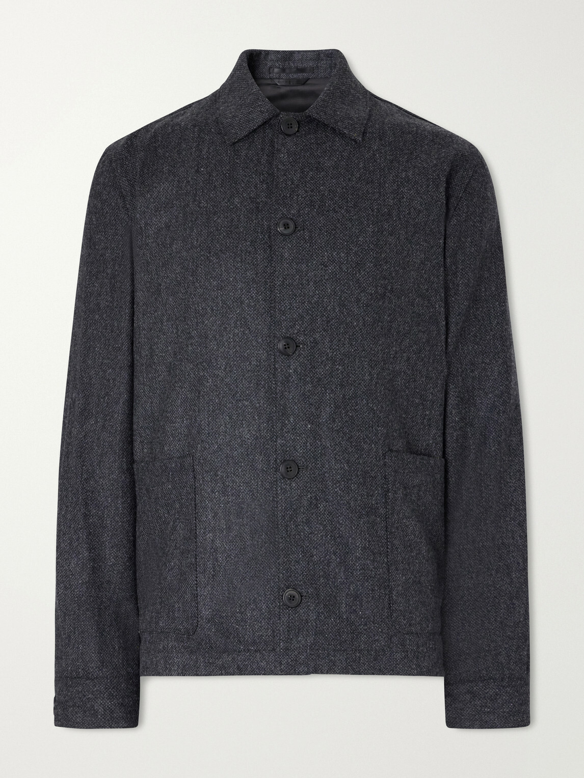 Sunspel - Wool-Twill Jacket - Gray