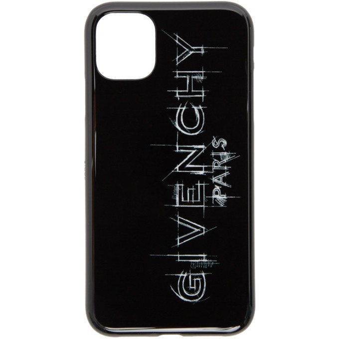 Photo: Givenchy Black Logo iPhone 11 Case