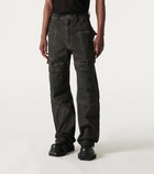 Rick Owens Stefan low-rise cotton-blend cargo pants