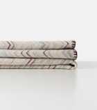 Missoni Gessetti Zigzag wool and cashmere throw