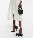 Jimmy Choo - Averly 100 bow-trimmed pumps