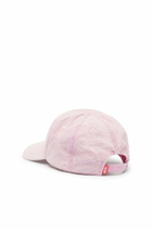 Diesel Baseball cap with embroidered Oval D - Caps Mens in Pink
