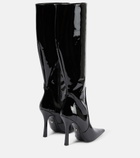 Blumarine - Leather knee-high boots