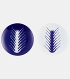 Cassina x Ginori 1735 Arête set of 2 flat plates