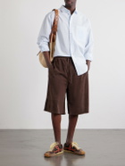LOEWE - Paula's Ibiza Suede Casual Shorts - Brown