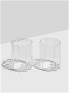 FAZEEK - Set Of 2 Wave Glasses