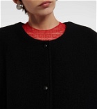 Givenchy Oversized wool-blend varsity jacket