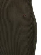 Courrèges twist Rib Knit Long Dress
