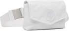 Canada Goose White Mini Waist Pack Belt Bag