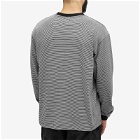 Edwin Men's Long Sleeve Adam T-Shirt in Black/White