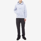 C.P. Company Men's Central Logo Popover Hoody in Cosmic Sky