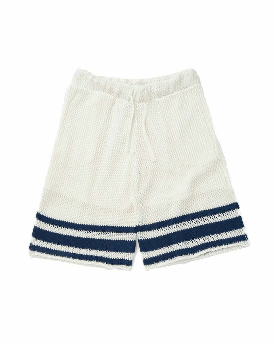Photo: Arte Antwerp Knit American Shorts White - Mens - Casual Shorts