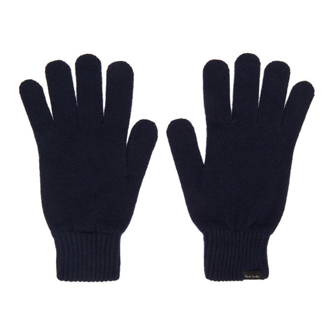 Photo: Paul Smith Navy Cashmere Gloves