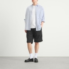 Nanamica Men's ALPHADRY Double Pleat Shorts in Black